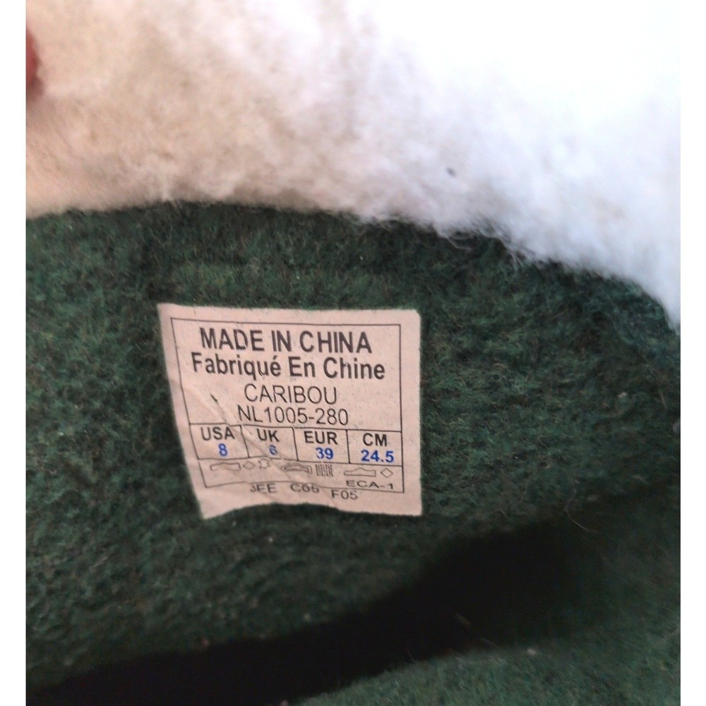 Sorel Caribou Snow Boots Womens 8 Waterproof Leather Shearling Lined Winter Buff - Picture 5 of 11